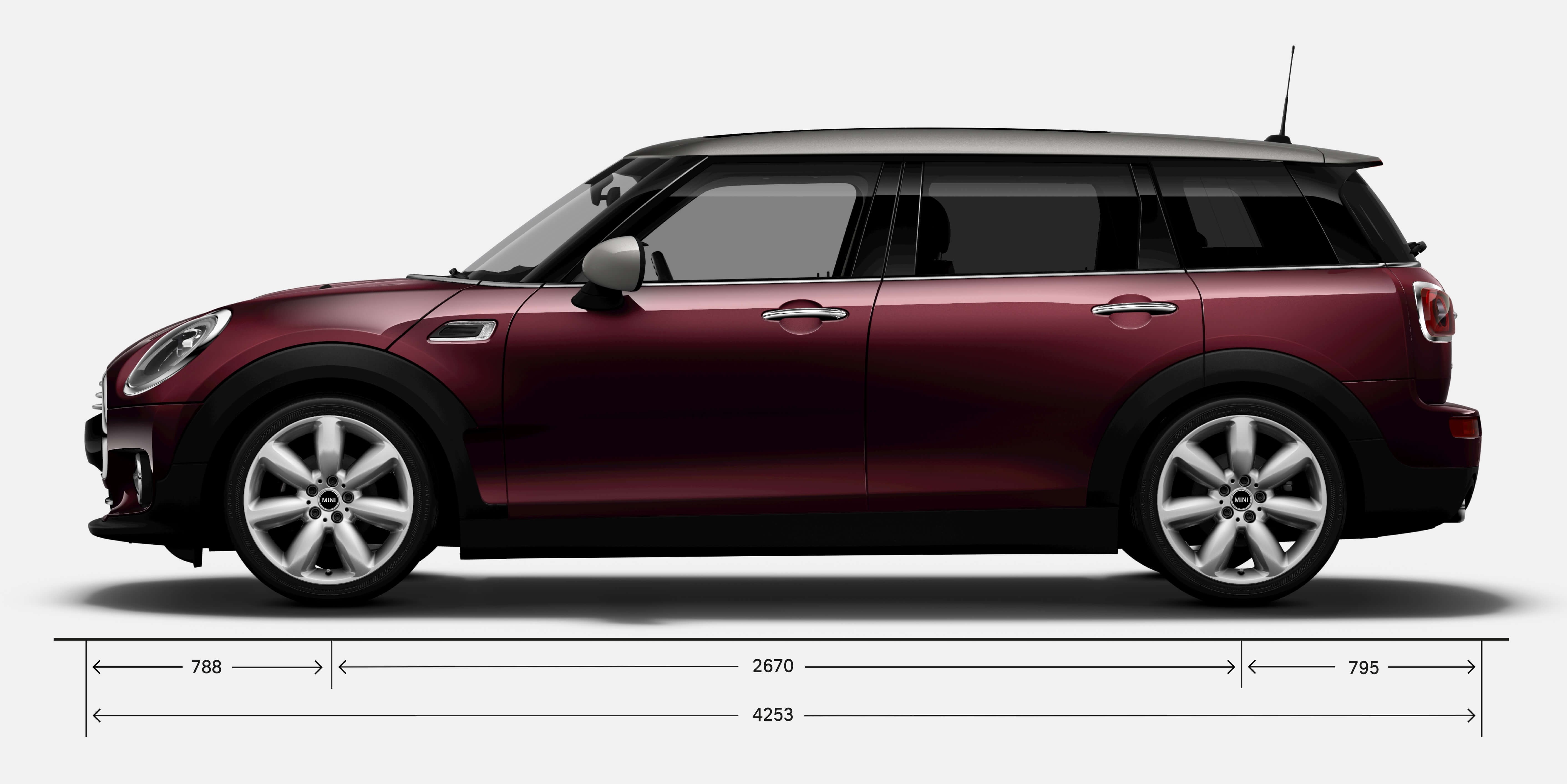 MINI CLUBMAN – VUE LATÉRALE